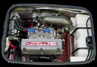 743cm; twin-carb engine